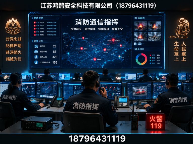 无锡应急指挥系统展示图